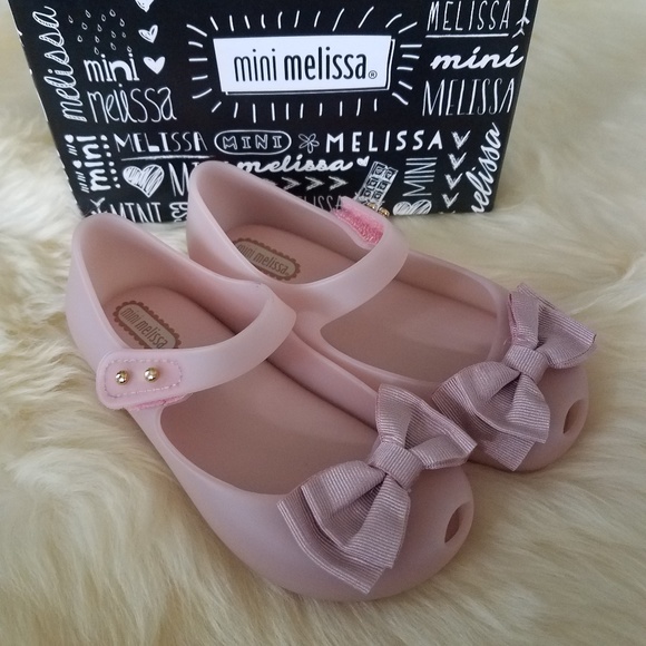 Mini Melissa Other - 🆕 Mini Melissa Ultragirl light pink bow